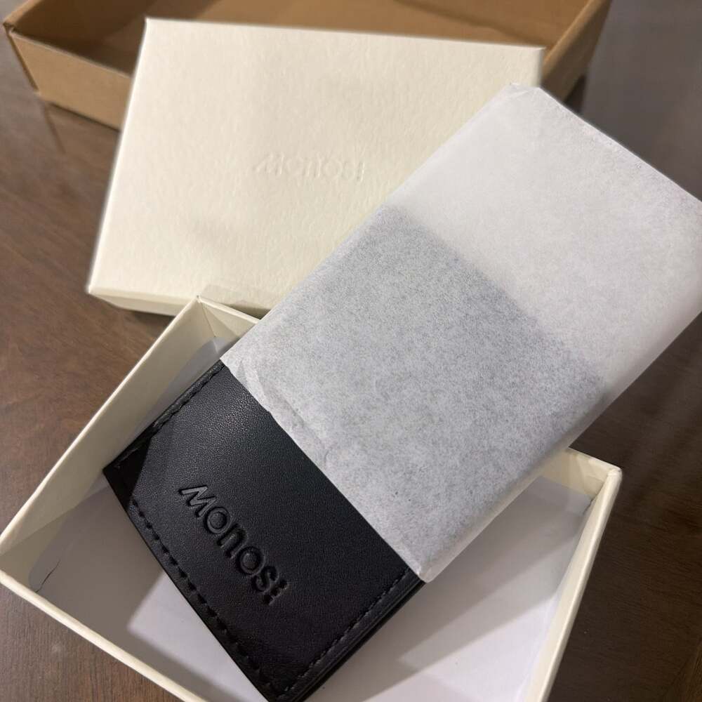 Monos Vegan Leather Slim Wallet